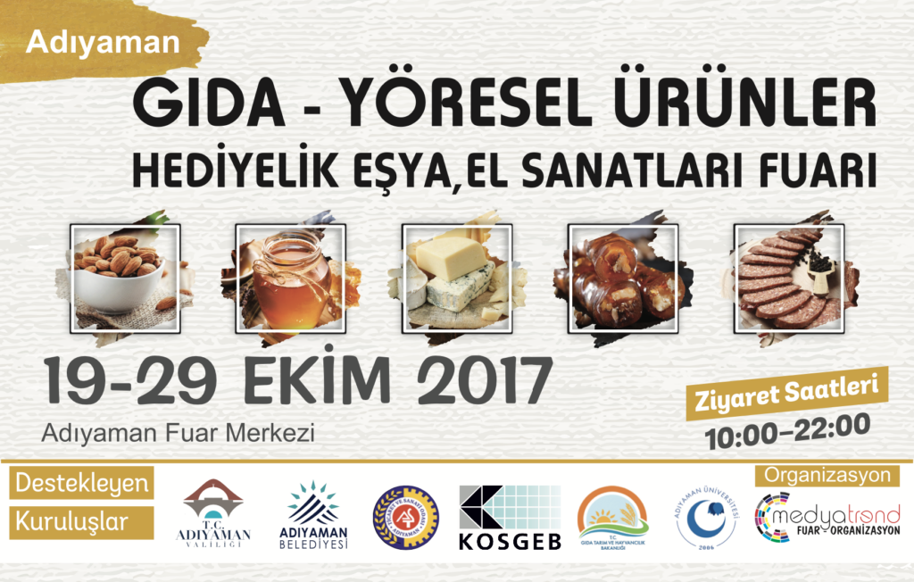 Adıyaman Gıda Yöresel Ürünler Fuarı