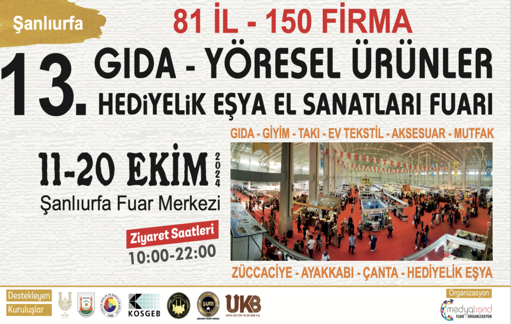 Şanlıurfa 13. Gıda Fuarı
